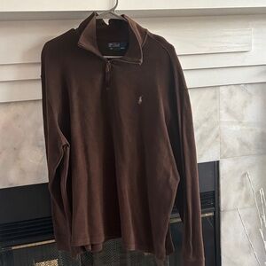 Ralph Lauren Dark Brown Cotton Sweater